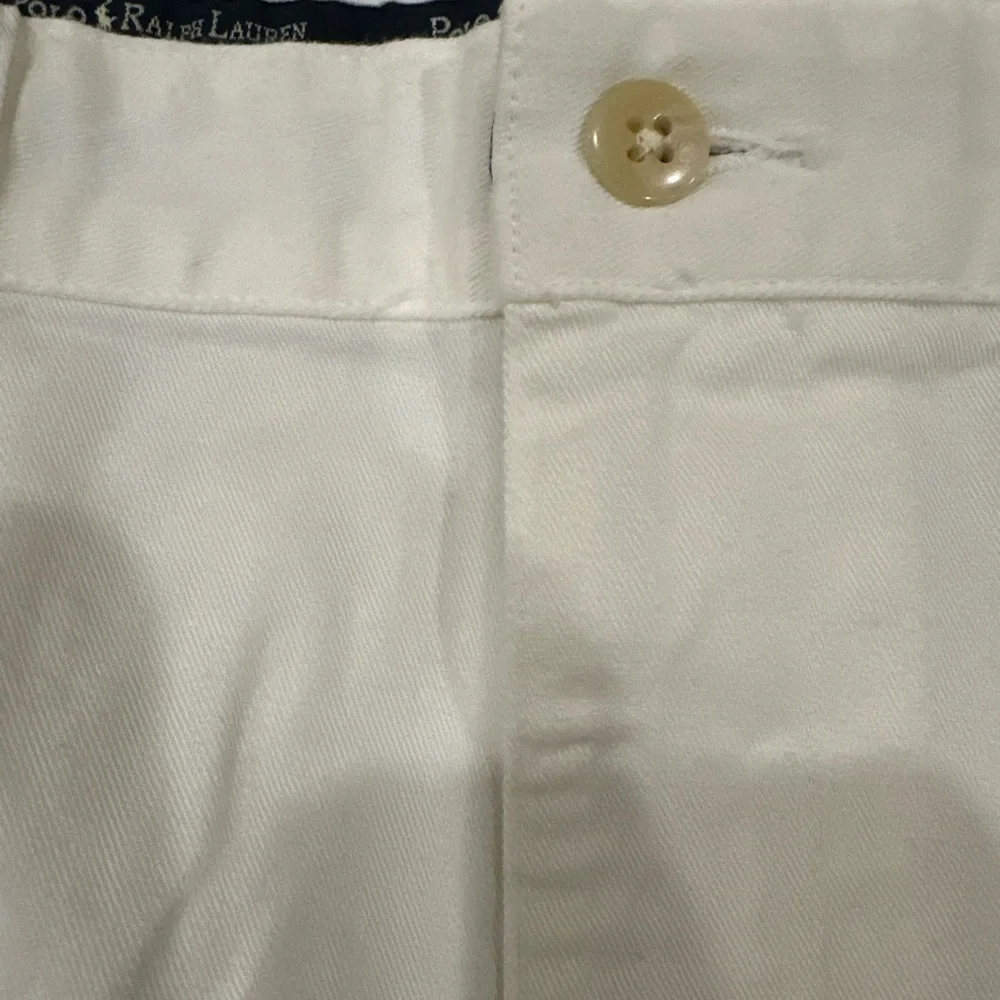 Ralph Lauren Polo Chinos Men's Flat Front White Shorts — Classic Summer Staple